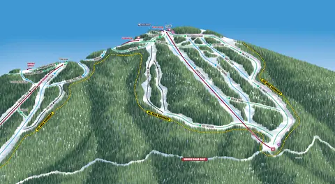 Mt Spokane Ski and Snowboard Park — Back Side