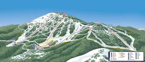 Mt Spokane Ski and Snowboard Park — Front Side