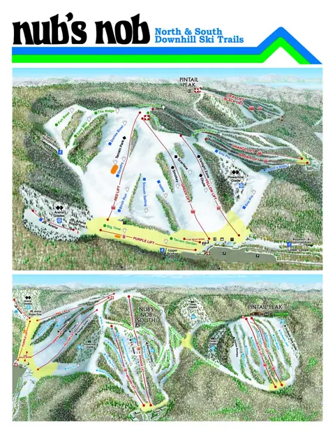 Nub's Nob — Trail Map