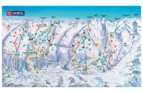 Obergurgl-Hochgurgl — Pistenpanorama Gurgl