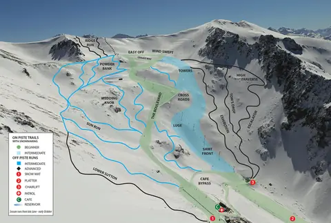 Ōhau — Trail Map