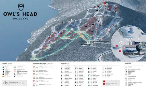 Owl's Head — Trail Map