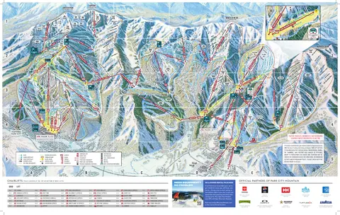 Park City — Winter Trail Map