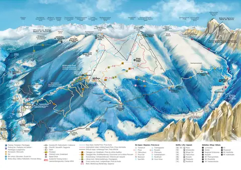 Plose — Winter Map