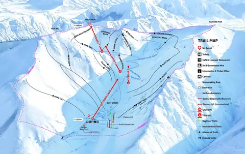 Porters — Trail Map