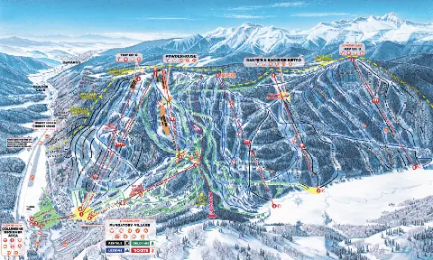 Purgatory Resort — Trail Map