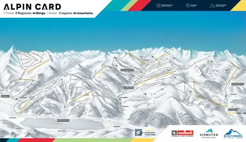 Saalbach Hinterglemm — Overview panorama 2025/26