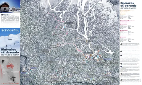 Sainte-Foy-Tarentaise — Itinéraires ski de rando 2026