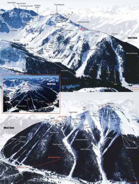 Silverton — Trail Map