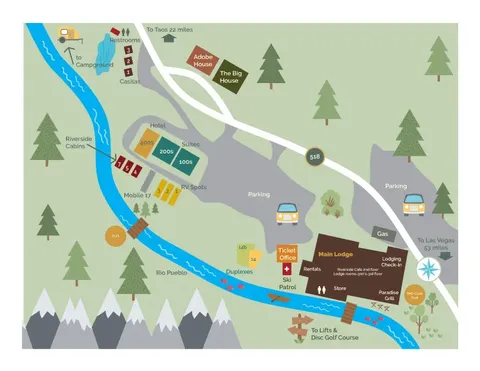 Sipapu — Resort Map