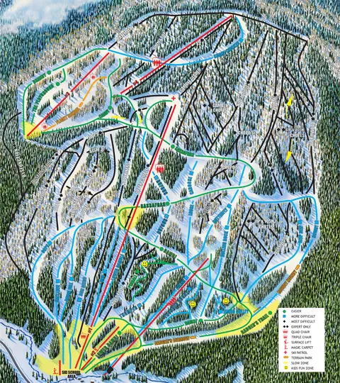Sipapu — Trail Map