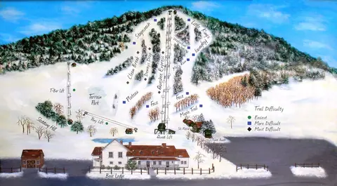 Ski Quechee — Ski Quechee Trail Map