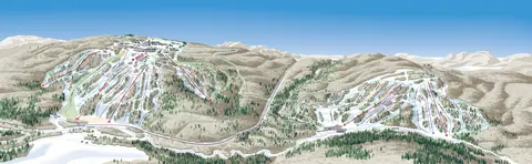 Snowriver Mountain Resort — Trail Map