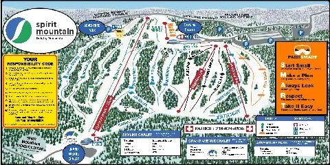 Spirit Mountain — Trail Map