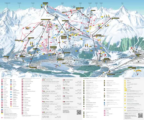 St. Moritz – Corviglia — Trail Map