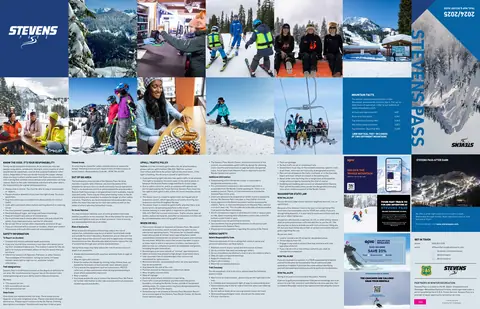 Stevens Pass — Winter Trail Map