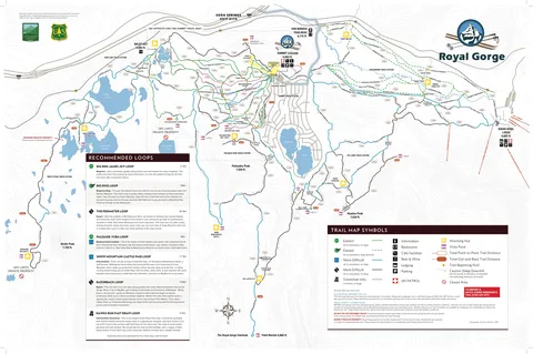 Sugar Bowl — Royal Gorge Nordic Trail Map