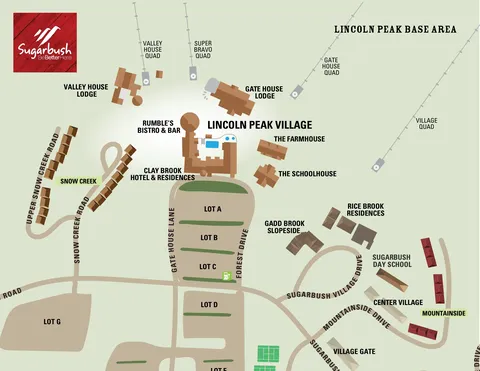 Sugarbush — Base Area Map