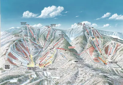 Sugarbush — Trail Map