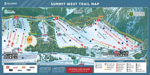 Summit at Snoqualmie — Trail Map