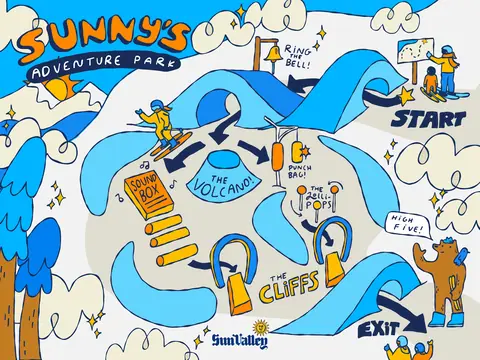 Sun Valley — Trail Map