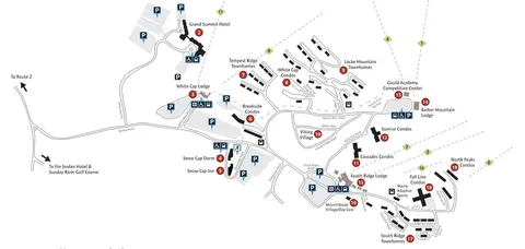 Sunday River — Base Area Map