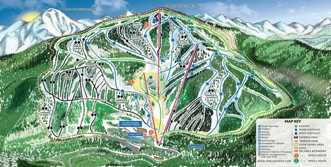 Sunlight — Trail Map 2024-25