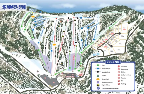 Swain — Trail Map