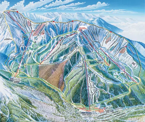 Taos Ski Valley — Trail Map