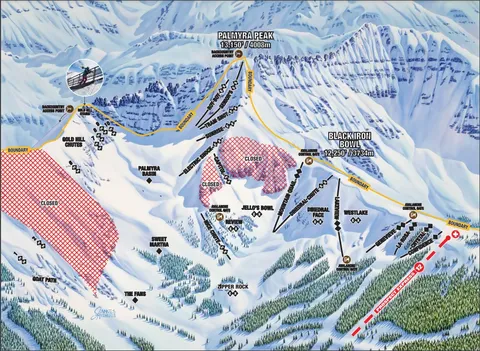 Telluride — Palmyra Peak & Black Iron Bowl