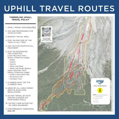 Timberline Lodge — Uphill Travel Map