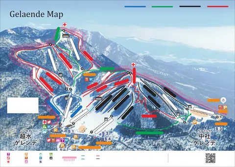 Togakushi — Gelaende Map (Togakushi Ski Area)