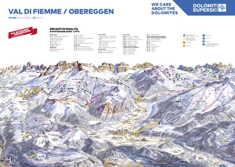 Val di Fiemme–Obereggen — Val di Fiemme - Obereggen (Ski Center Latemar: Obereggen / Pampeago / Predazzo)