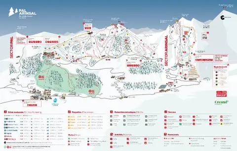 Pal Arinsal — Trail Map