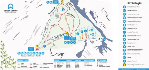 Volcán Osorno — Trail Map