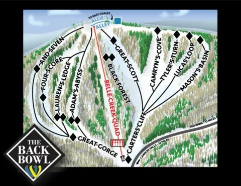 Welch Village Ski and Snowboard Area — The Back Bowl