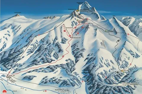 Wendelstein — Pistenplan Wendelstein