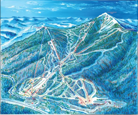 Whiteface Mountain — Trail Map (JPG)
