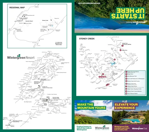 Wintergreen Resort — Resort Map