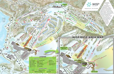Wisp Resort — Trail Map