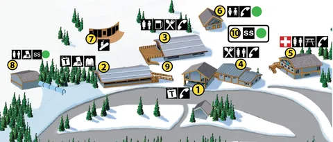 Wolf Creek Ski Area — Base Area Map