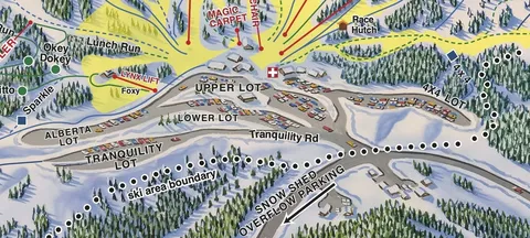 Wolf Creek Ski Area — Parking Map