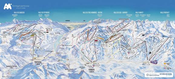 Formigal trail map