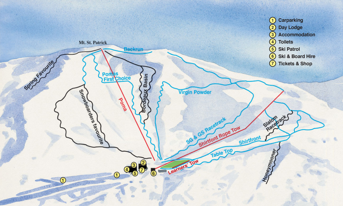 Hanmer Springs trail map