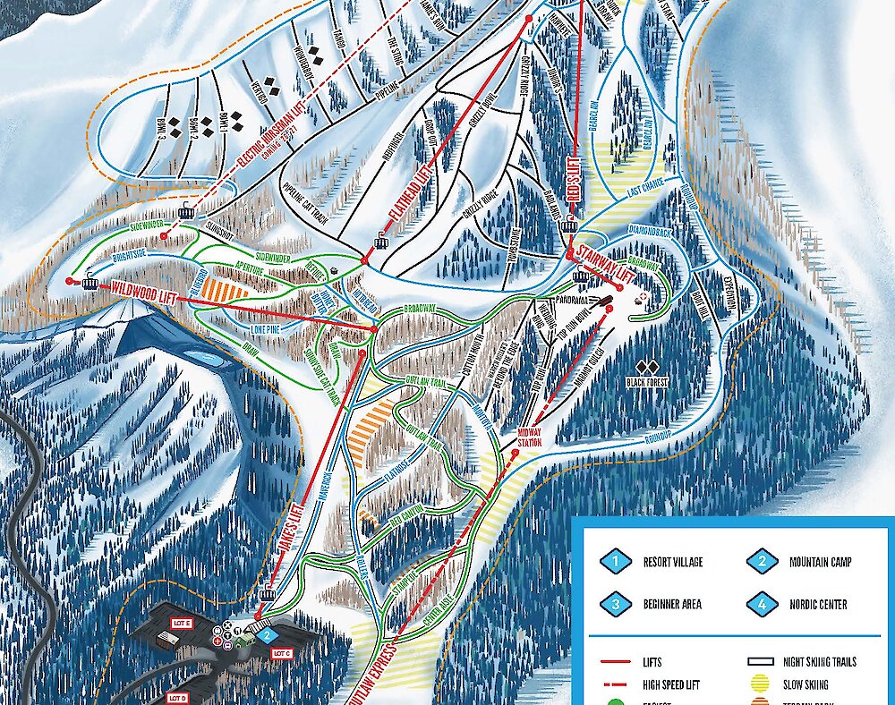 Sundance trail map