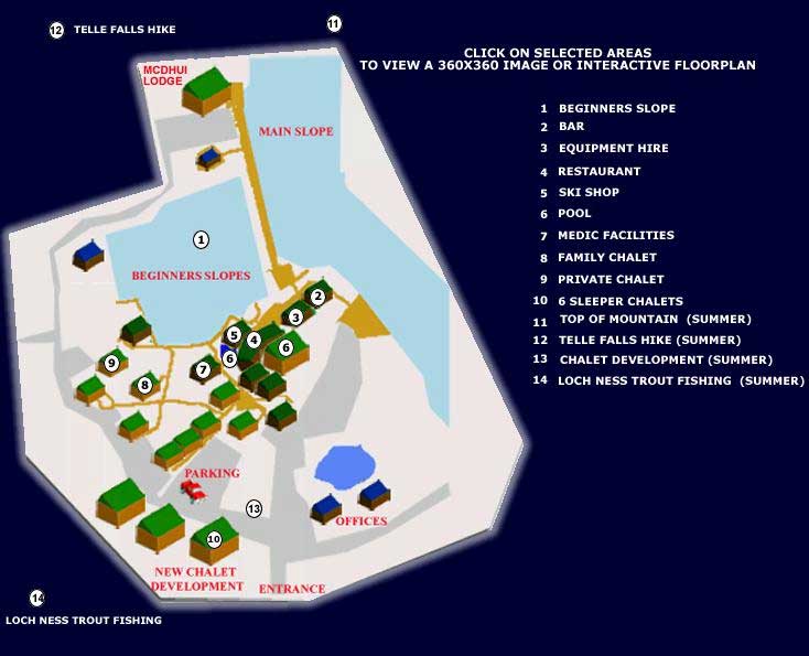Tiffindell trail map