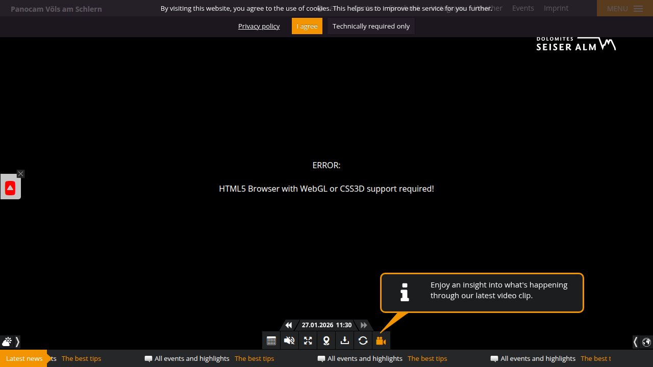 Fiè allo Sciliar Panocam 360°
