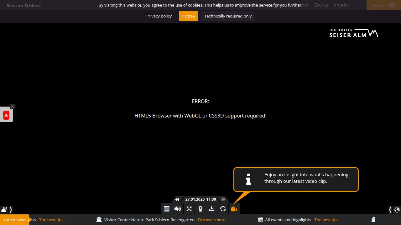 Siusi allo Sciliar Panocam 360°