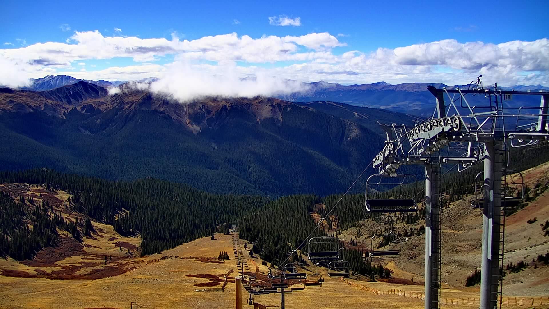 Arapahoe Basin webcam — Montezuma Bowl