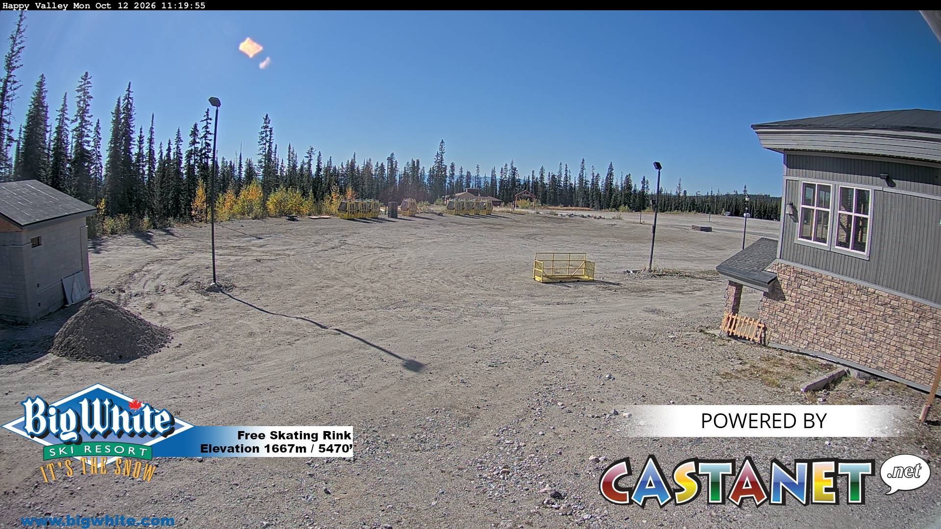 Big White webcam — Happy Valley